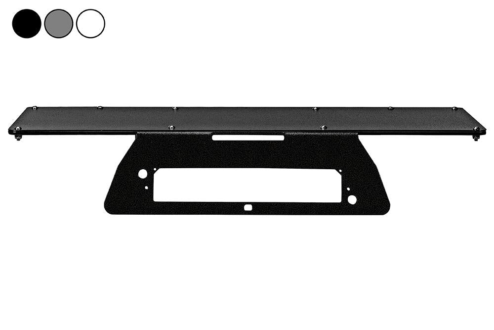 2012 Ford F150 No Drill Mounting Plate - 3rd Brake Light High Mount - Magnetic Plate - 24" x 8" - PuriLite