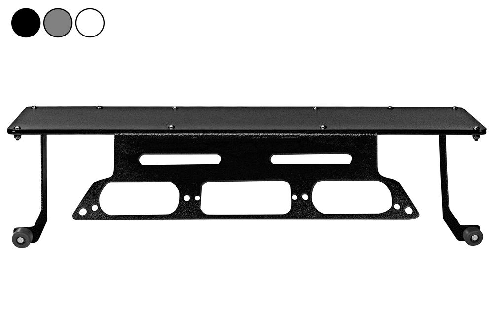 2019 Ford Ranger No-Drill Mounting Plate - 3rd Brake Light High Mount - Magnetic - 24" x 8" - PuriLite