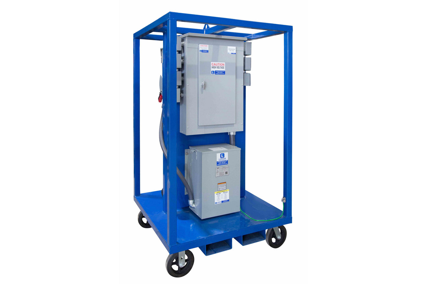 Larson Power Substation - 400A 120/240V 1PH MTS - (1) MS90555C52412S or LM00C52-124N Output - PuriLite