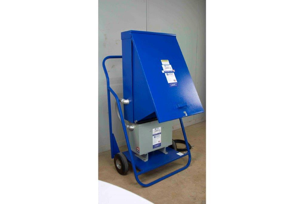 Larson 25KVA Temporary Power Distribution - 480V 3PH to 120/240V 1PH - (2) CS6369 Receptacles - 25' SOOW Cord - PuriLite