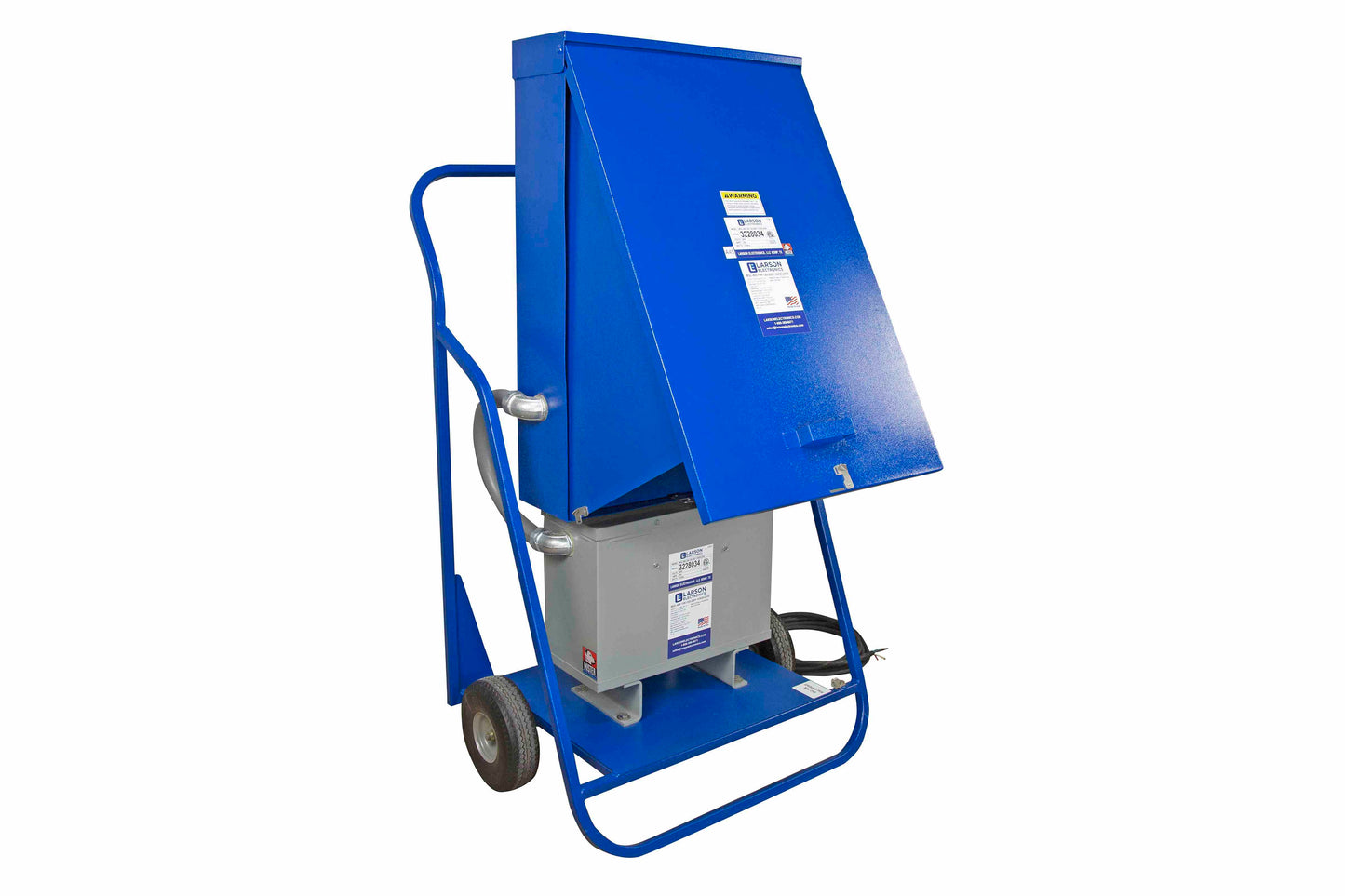 Larson Mobile Power Distribution Panel - 208Y/120V 3-phase - (4) Receptacles, Camlock Input - N4 - PuriLite