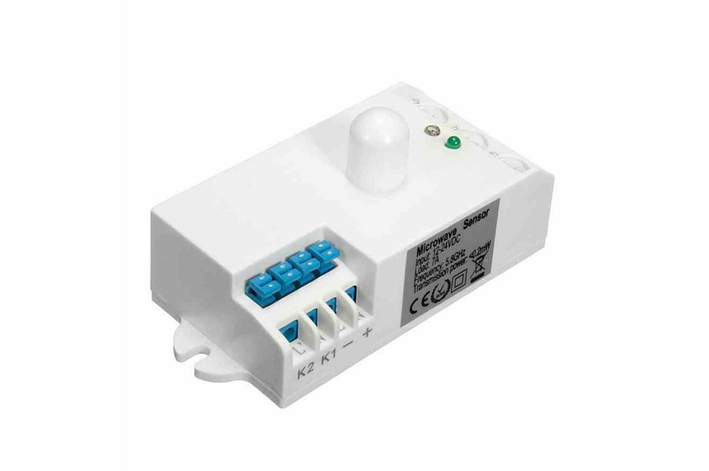 Larson Motion Sensor - 7A Max Load - High Voltage - Add to Existing Fixtures - Adjustable Time & Range - PuriLite