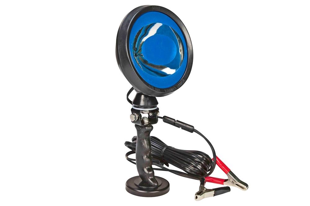 MUL-3 Magnetic Utility Light (MUL) Magnetic Mount - Super Spotlight Blue Bulb - 8 Million Candlepowe - PuriLite