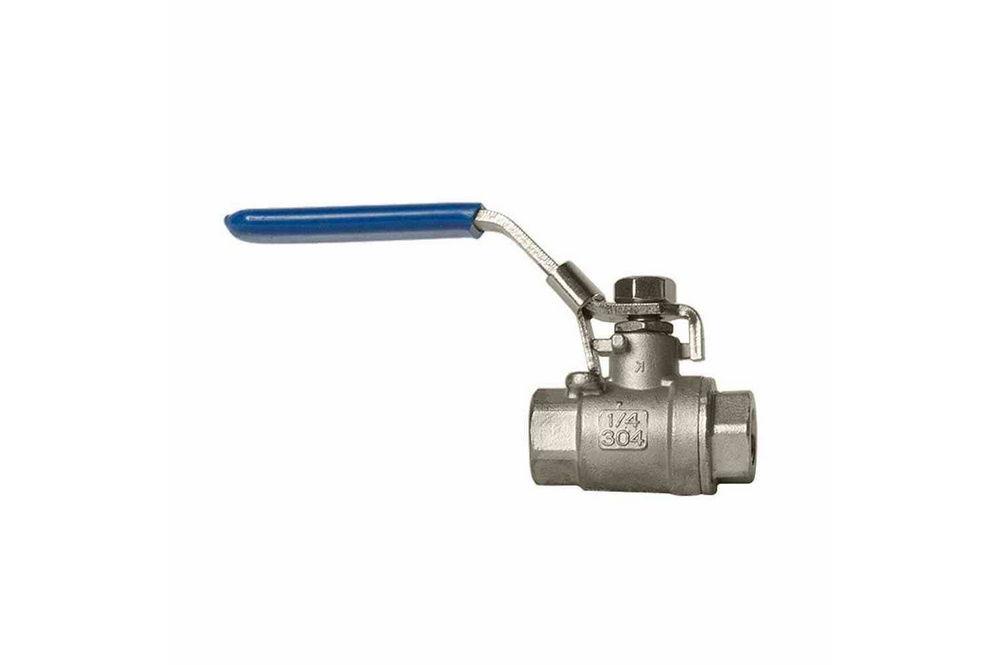 Stainless Steel Air Release Ball Valve - 1/4" - Female NPT Threads - PuriLite