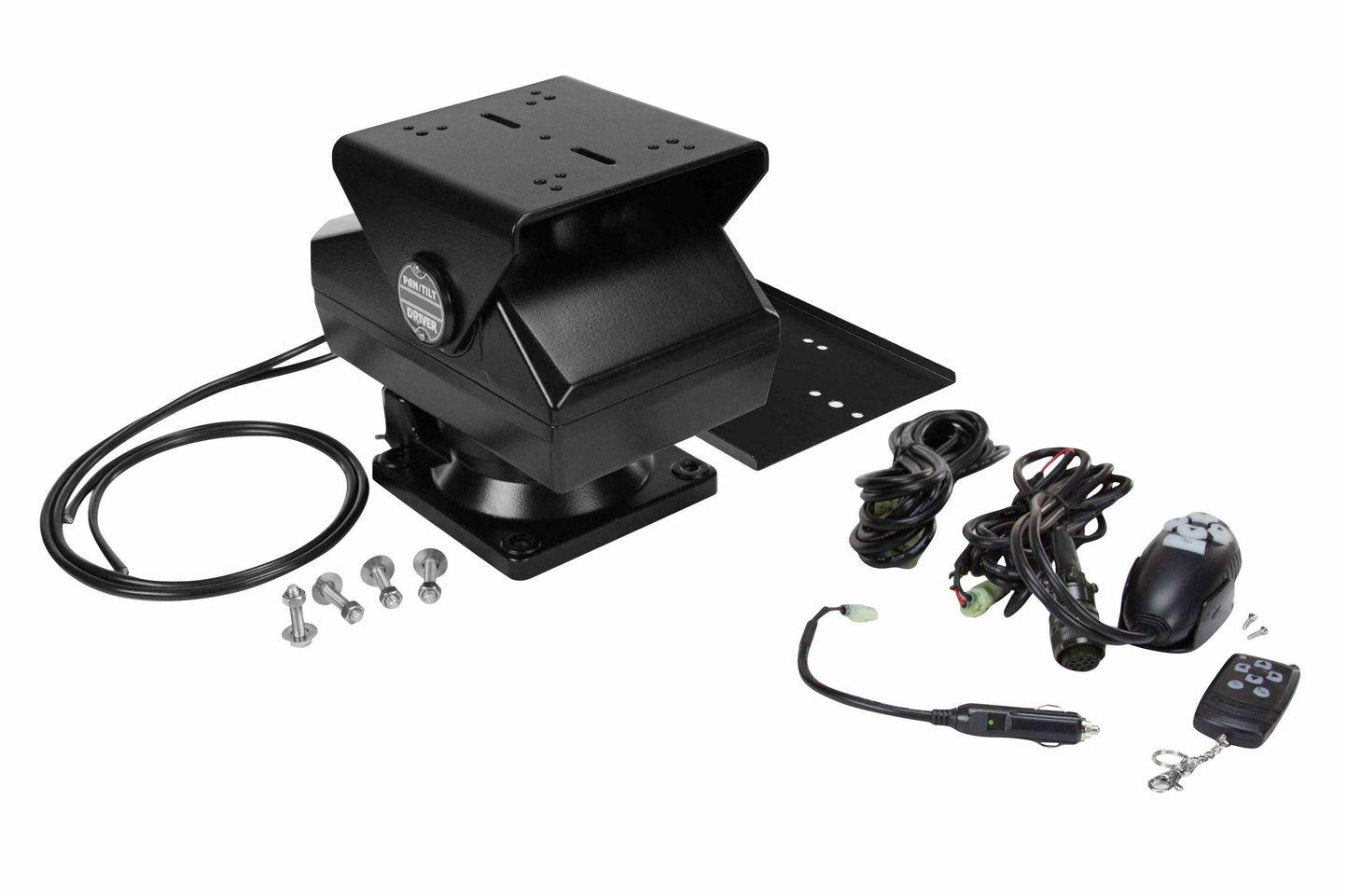 Larson Remote Controlled Pan Tilt Base Rotates and Tilts with Mounting Plate - PuriLite