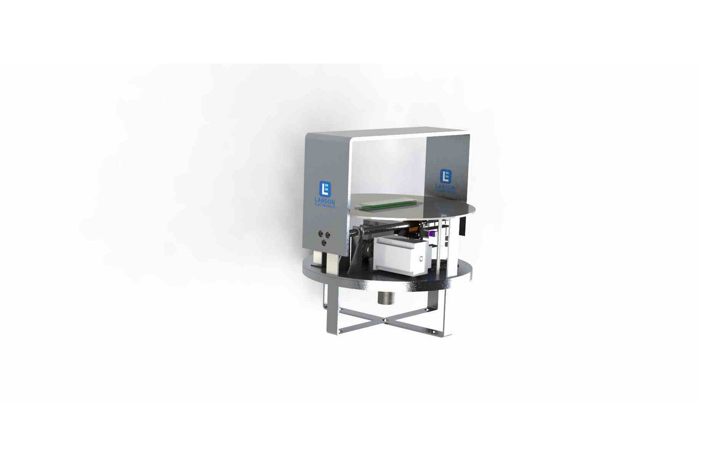 Larson Pan/Tilt Motorized Base - Wireless Remote - Continuous Horizontal Rotation - Wireless Remote - IP55 - PuriLite