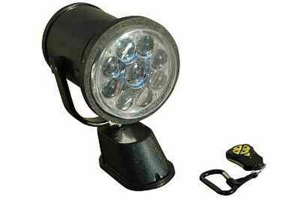 Remote Control Spotlight with Wireless Remote Control - 30 Watt LED - Mining, Oilfield Construction - PuriLite