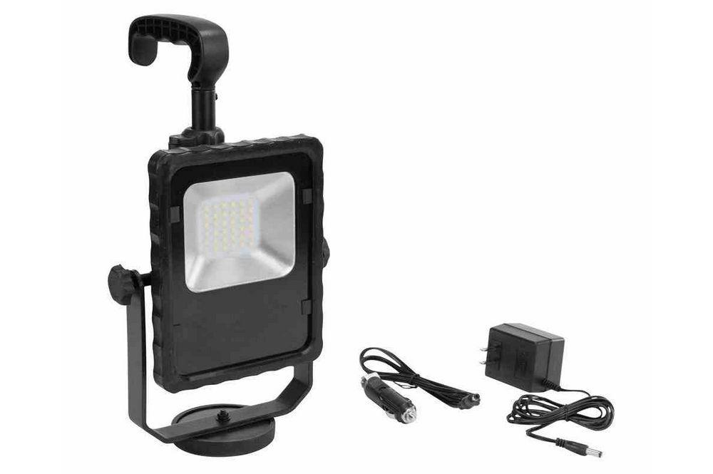 Rechargeable LED Area Light - Magnetic Mount Base - L-ion Battery - 1000 Lumens - PuriLite