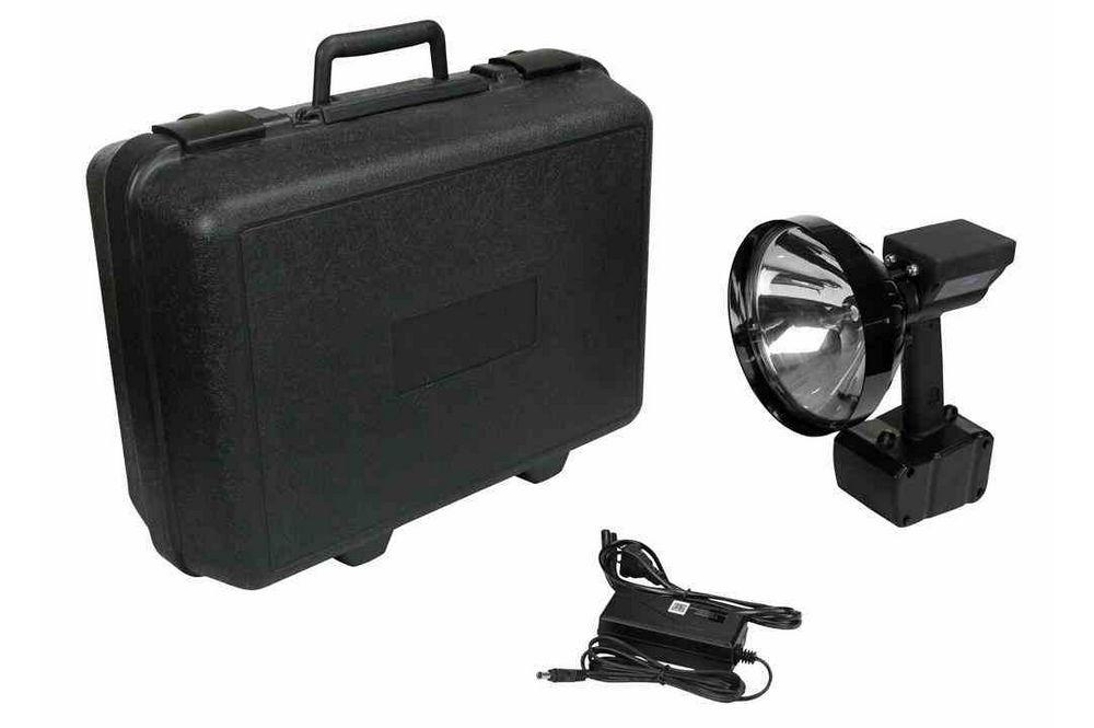 15 Million Candle Power Rechargeable HID Pistol Grip Handheld Spotlight w/ Hard Carrying Case - PuriLite