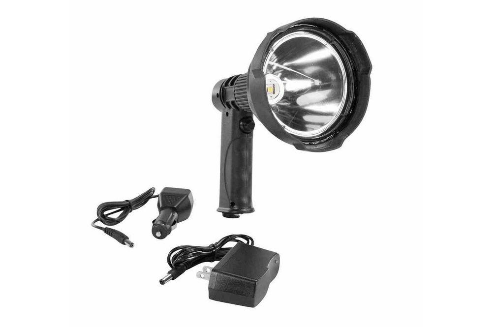 6 Million Candlepower Rechargable LED Light Hunting Spotlight- 25 Watts - Pistol Style - Li-Ion - PuriLite