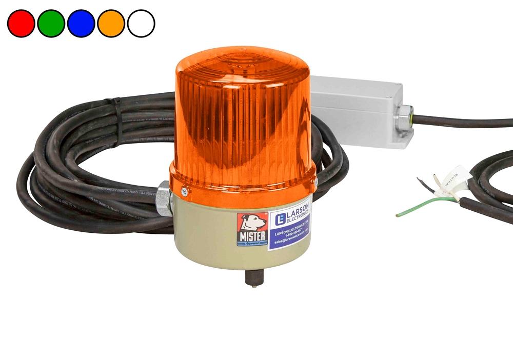 Class II Strobe Light with Motion Sensor - 110-120V AC - 54 Flashes Per Minute - 4 Color Options - PuriLite