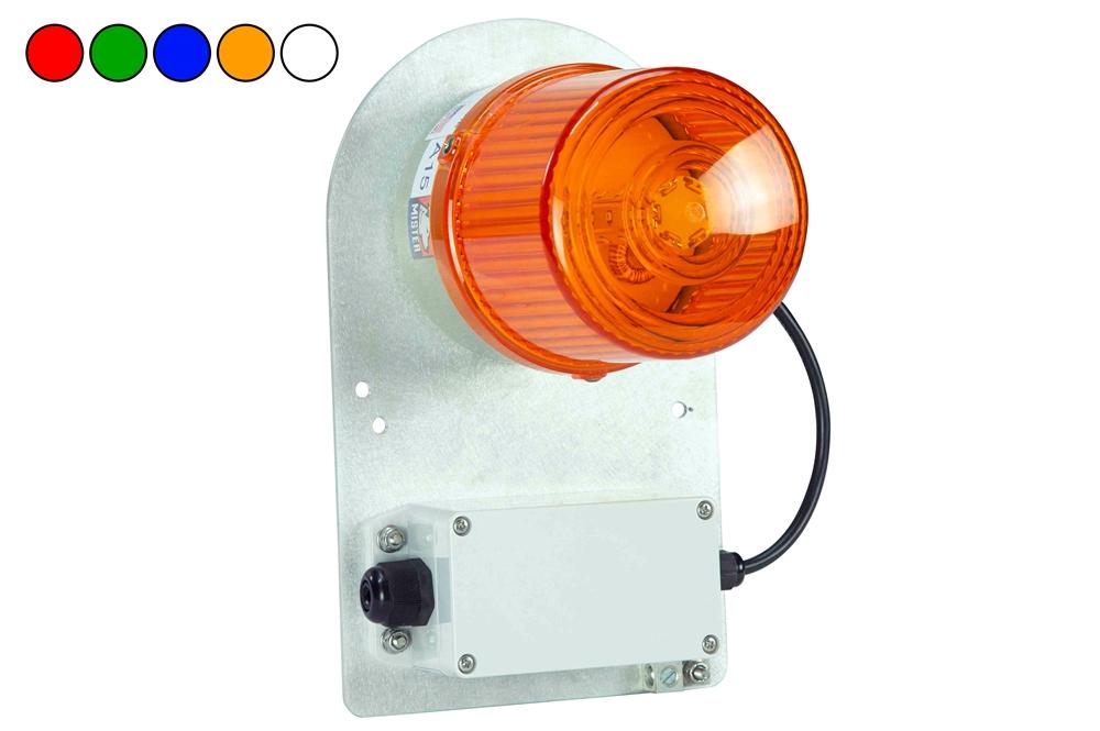 Class II Strobe Light with Motion Sensor - 110-120V AC - 54 Flashes Per Minute - 180° FOV/200' Range - PuriLite