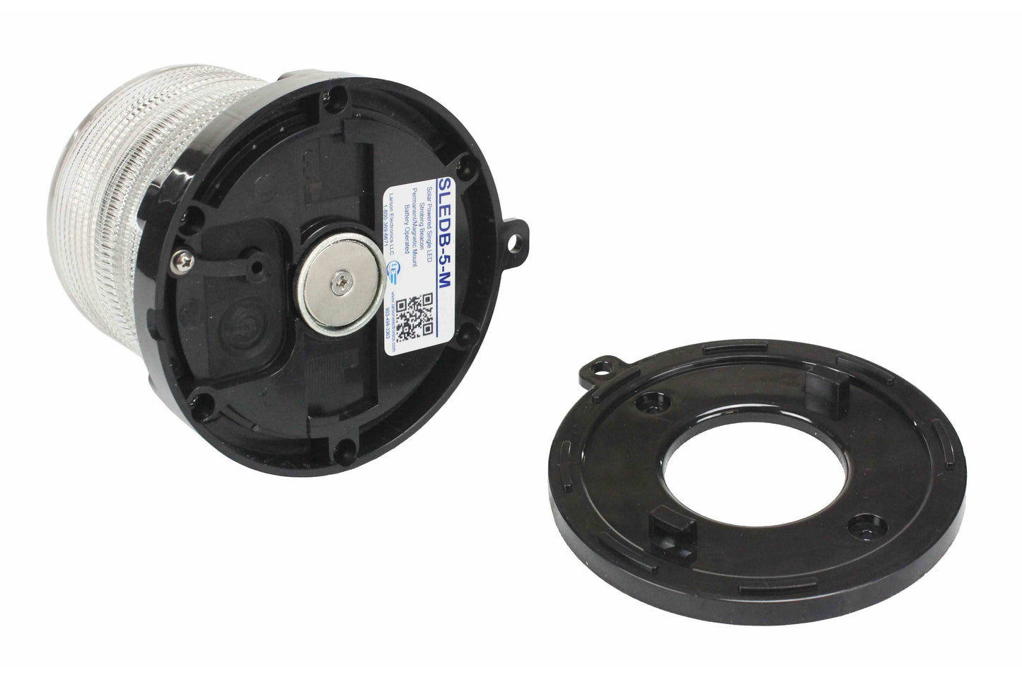 Larson Replacement Permament Mounting Base/Lock Ring for SLEDB-5-M Strobe Lights - PuriLite