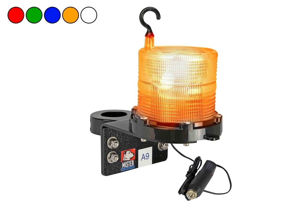 1W Solar Powered 24/7 LED Strobe Light - Marine Applications - Weatherproof - Bar Clamp Mount - PuriLite