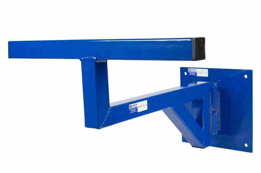 2 Foot Carbon Steel Swing Arm - Mount Lights, Cables, or Equipment - 24" Extension - Pivots - PuriLite