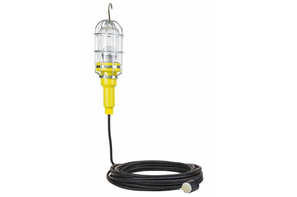 10 Watt LED Vapor Proof Droplight / Handlamp - 100' 16/3 SOOW Cord - NEMA 4X - PuriLite