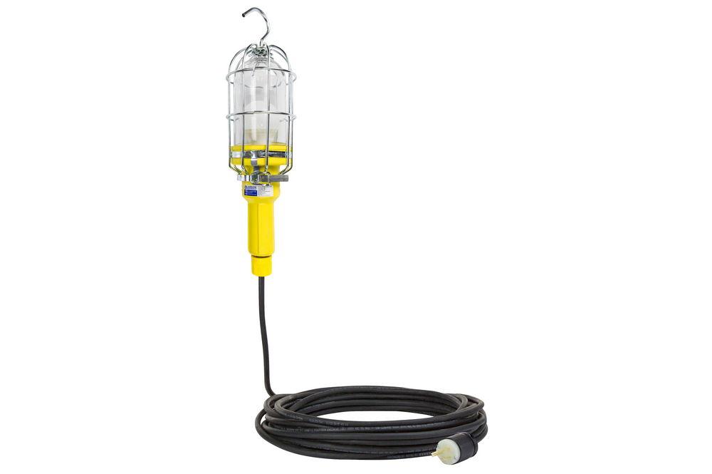 10 Watt LED Vapor Proof Droplight / Handlamp - 50' 16/3 SOOW Cord - NEMA 4X - PuriLite