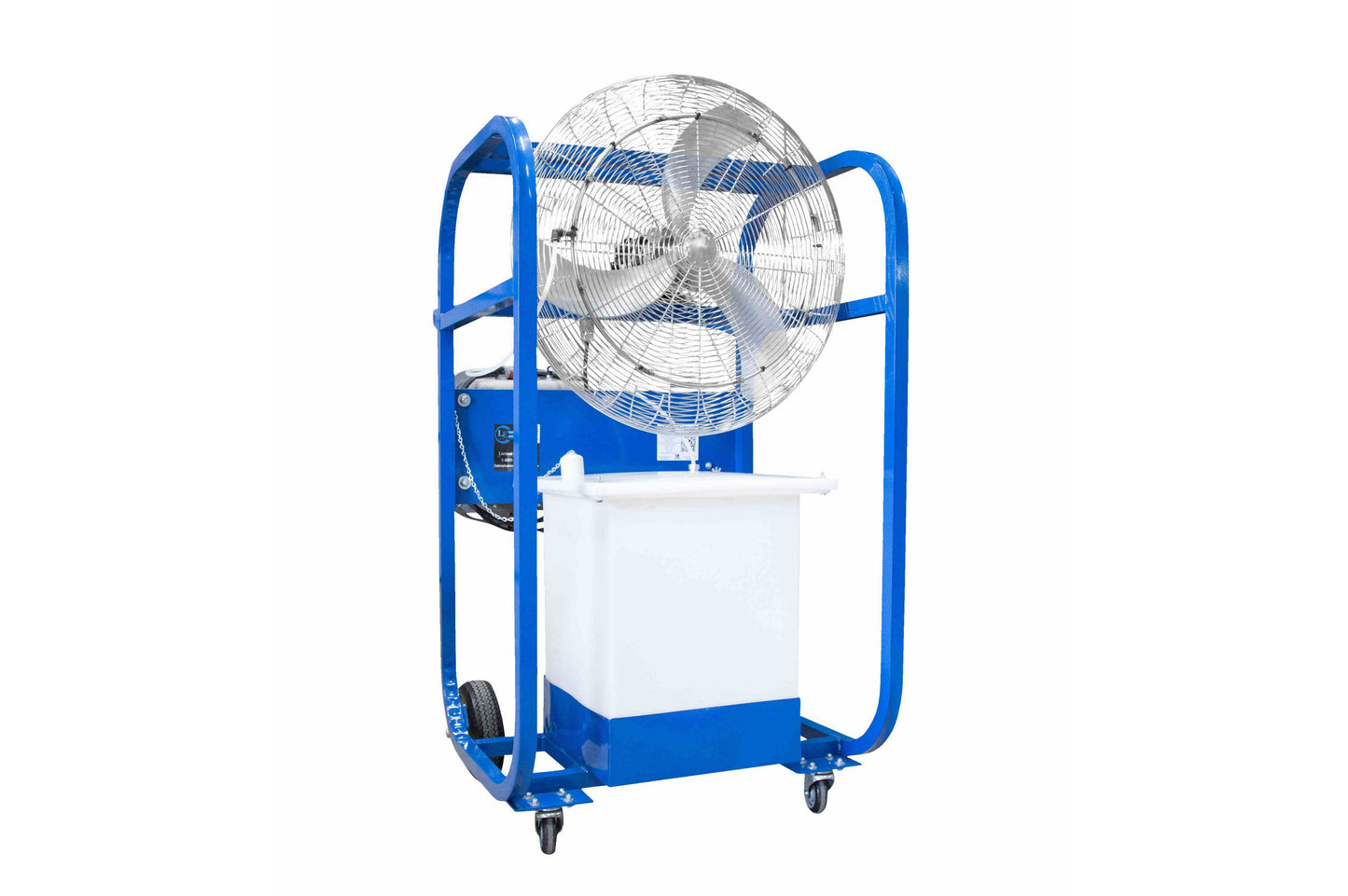 Larson Portable Evaporative Air Mister Cooler - 8723 CFM - Water Mist Cooler - 30" OD - 34 Gallon Tank - PuriLite