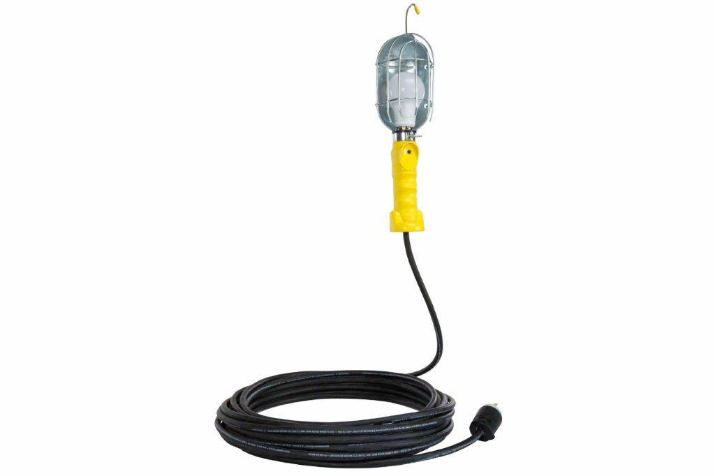 Larson LED Trouble Light/ Hand Lamp/ Drop Light-10 Watt LED Bulb- 50 Foot SJOW Cord - PuriLite