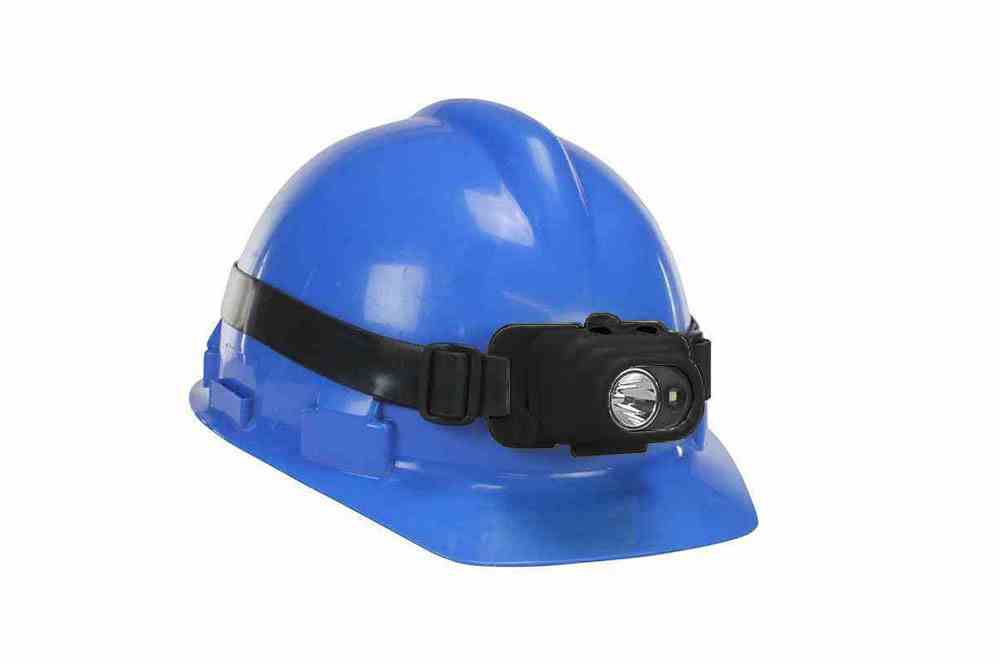 Larson Industrial Battery-powered Headlamp - Spot/Flood - White/Red/Green - (3) AAA - IP-X7 - PuriLite