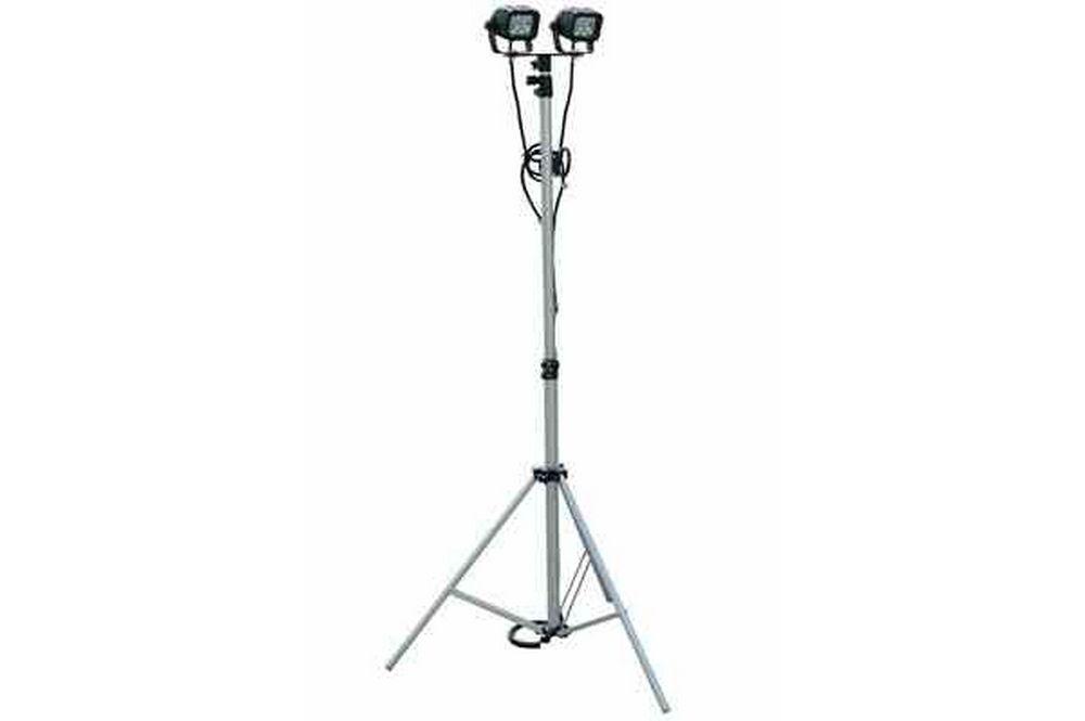 Portable LED Telescoping Light Tower Extends 3.5' to 10' - 24 watts - Adjustable - 1440 Lumens - 9-4 - PuriLite
