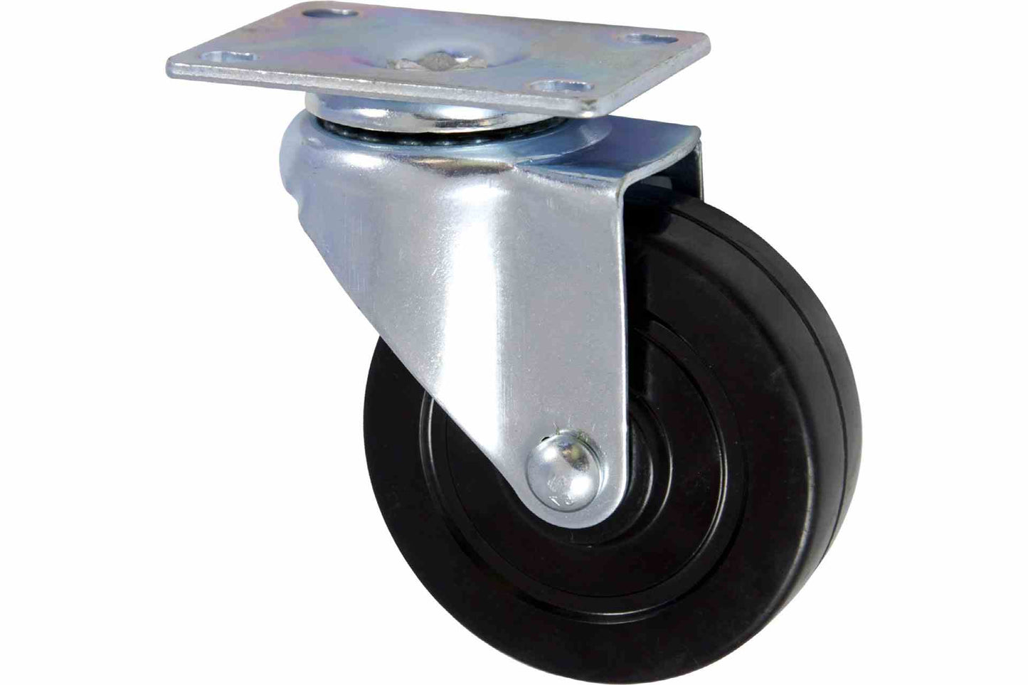 Larson Static Dissipative Casters - 4" Wheel Diameter - Food Safe - NSF Certified - Non-Locking - Non-Conductive - 280 lb Capacity - PuriLite