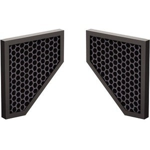 Fellowes AeraMax PRO AM 2 Carbon Boosters (2 Pair) - Activated Carbon - For Air Purifier - Remove Dust, Remove Volatile Organic Compound, Remove Smoke, Remove Odor - 5.94" (150.81 mm) Height x 6.69" (169.86 mm) Width x 0.63" (15.88 mm) Depth - PuriLite