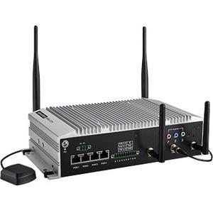 Advantech Outdoor NVR w/4 PoE Ports Intel‚ Atom E3845 SoC Fanless Box PC - Network Video Recorder - HDMI - PuriLite