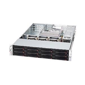 Super Micro Supermicro SC826E1-R800UB Chassis - Rack-mountable - Black - 2U - 12 x Bay - 3 x Fan(s) Installed - 2 x 800 W - EATX Motherboard Supported - 12 x External 3.5" Bay - 7x Slot(s) - PuriLite