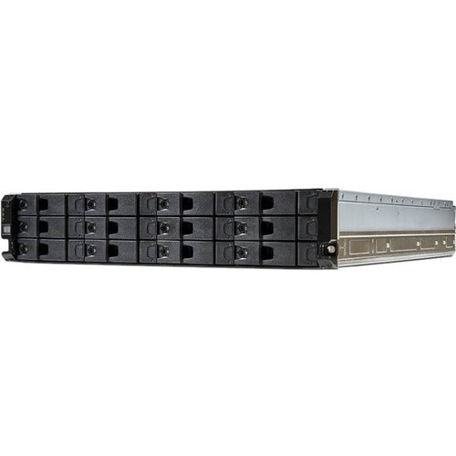 Seagate Exos X 2U12 SAN Storage System - 12 x HDD Supported - 216 TB Supported HDD Capacity - 0 x HDD Installed - 16 GB RAM DDR4 SDRAM - 2 x Near Line SAS (NL-SAS) Controller - RAID Supported 0, 1, 3, 5, 6, 10, 50 - 12 x Total Bays - 12 x 3.5" Bay - 4 x - PuriLite