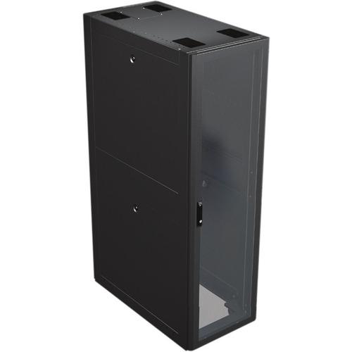 Vertiv DCE Rack - 48U H x 700-mm W x 1100-mm D (E48711) - For PDU, Server - 48U Rack Height x 19" (482.60 mm) Rack Width - Black Powder Coat - Steel - 1133.98 kg Dynamic/Rolling Weight Capacity - 1360.78 kg Static/Stationary Weight Capacity - PuriLite