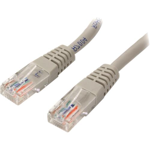 StarTech.com Patch cable - RJ-45 (M) - RJ-45 (M) - 6 ft - UTP - ( CAT 5e ) - Gray - Category 5e - 6 ft - 1 x RJ-45 Male Network - 1 x RJ-45 Male Network - Gray - PuriLite