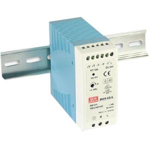 Advantech B+B SmartWorx 60W Single Output Industrial DIN Rail Power Supply - DIN Rail - 110 V AC, 220 V AC Input - 24 V DC @ 2.5 A Output - 60 W - 88% Efficiency - PuriLite