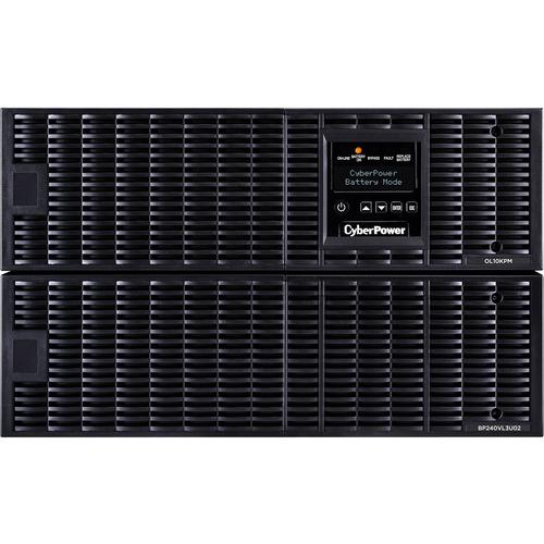 Cyber Power CyberPower Smart App Online OL10KRTF 10KVA Tower/Rack Mountable UPS - Rack/Tower - 3.60 Minute Stand-by - 230 V AC Input - 200 V AC, 208 V AC, 220 V AC, 230 V AC, 240 V AC, 120 V AC Output - 6 x NEMA 5-20R, 3 x NEMA L6-30R, 1 x Terminal Block - PuriLite