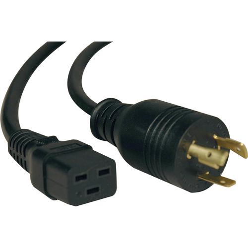Tripp Lite 10ft Power Cord Extension Cable L5-20P to C19 for Servers Heavy Duty 20A 12AWG 10' - 250V AC3.05m - PuriLite