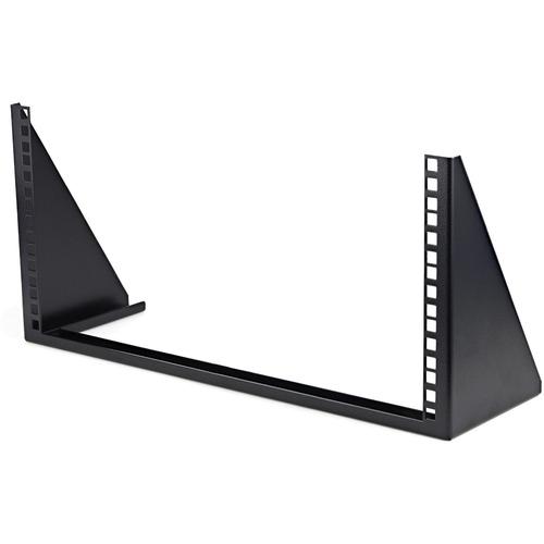 StarTech.com 5U Vertical Wall Mount Rack, 19" Wall Mounting Bracket, Open Low Profile Network/Server Room/Data/AV/IT/Patch Panel/Equipment - 5U Vertical Open Frame Wall Mount Rack Bracket for servers/switches/patch panels/networking - Low profile - Solid - PuriLite