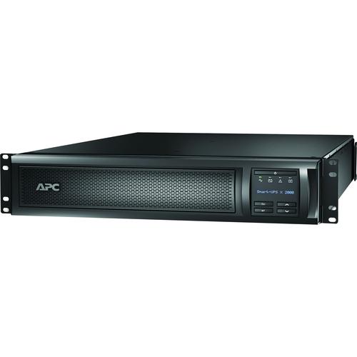 Schneider Electric APC by Schneider Electric Smart-UPS X SMX2000RMLV2U 1920 VA Rack-mountable UPS - 2U Rack-mountable - 3 Hour Recharge - 11 Minute Stand-by - 110 V AC Input - 120 V AC Output - 1 x NEMA L5-20R, 3 x NEMA 5-15R, 3 x NEMA 5-20R - PuriLite