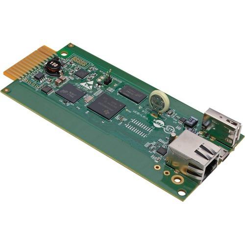 Tripp Lite SRCOOLNET2LX Remote Power Management Adapter - 1 x Network (RJ-45) Port(s) - USB - PuriLite