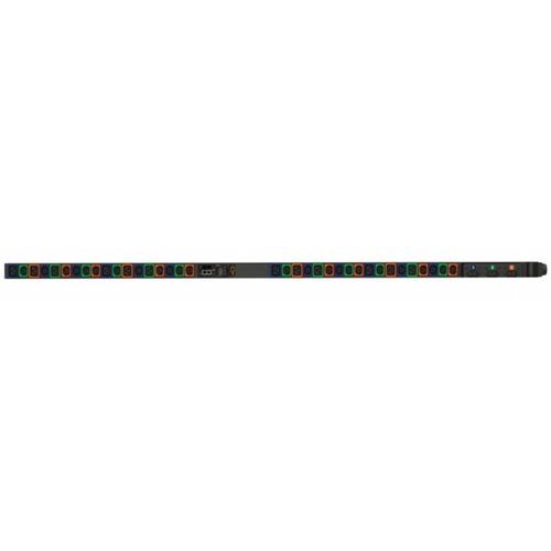 Vertiv Geist UPDU UI0036L rPDU - Monitored - Universal Input - 24 x U-Lock IEC 60320 C13, 12 x U-Lock IEC 60320 C19 - 230 V AC - Network (RJ-45) - 0U - Vertical - Rack-mountable - TAA Compliant - PuriLite