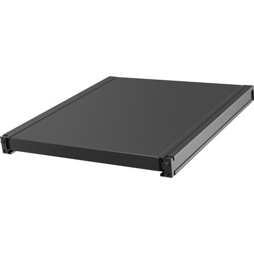 Vertiv? 1U Depth Adjustable Sliding Shelf 200lbs Black (Qty 1) - 1U Rack Height x 19" (482.60 mm) Rack Width x 33.60" (853.44 mm) Rack Depth - Rack-mountable - Black - Metal - 90.72 kg Maximum Weight Capacity - PuriLite