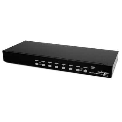 8 Port 1U Rackmount DVI USB KVM Switch - TAA - PuriLite