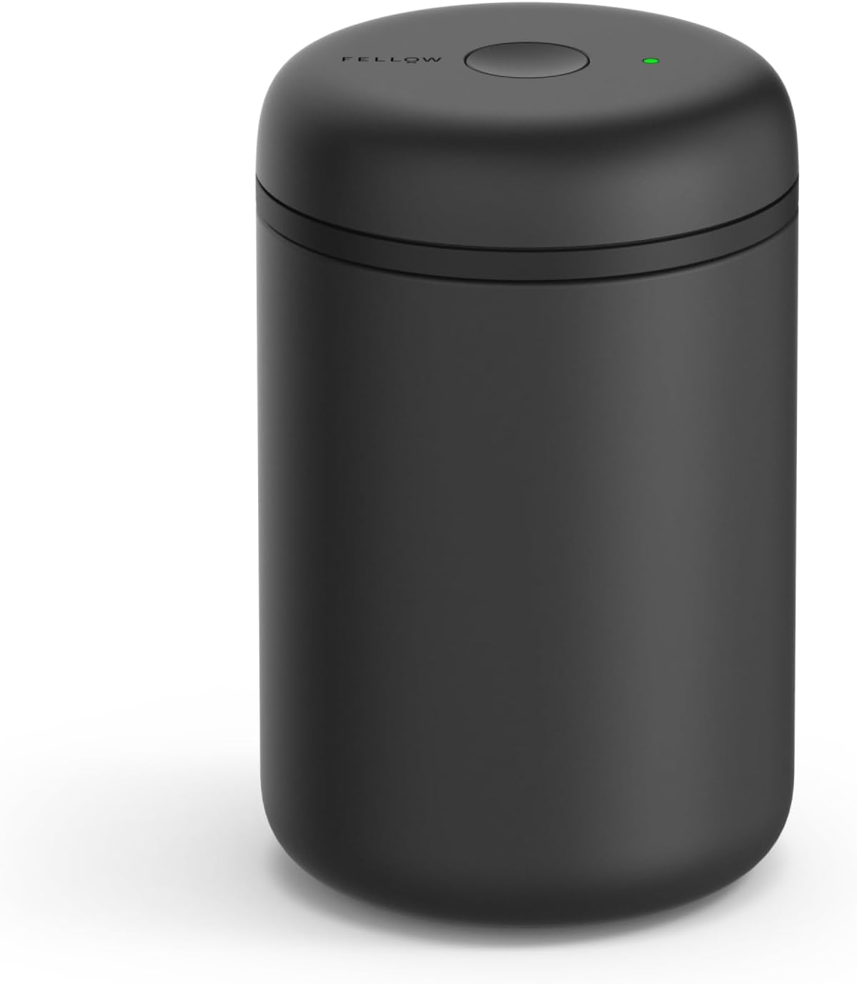 Fellow Atmos Electric Vacuum Canister & Storage Container - Airtight Coffee & Food Storage Containers - Coffee Containers - (Matte Black, 1.2 Liter) - PuriLite