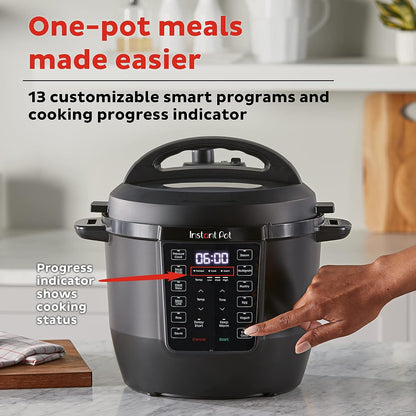 Instant Pot RIO, 7-in-1 Electric Multi-Cooker, Pressure Cooker, Slow Cooker, Rice Cooker, Steamer, Sauté, Yogurt Maker, & Warmer, Includes App With Over 800 Recipes, 6 Quart - PuriLite