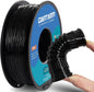 TPU 3D Printer Filament Black, Soft Flexible Filament 95A, Dimensional Accuracy +/-0.05mm, 1KG (2.2LBS), 1.75mm Fit for All 3D Printers, Vacuum Packaging - PuriLite
