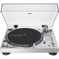 Audio Technica 3-Speed Fully Manual Direct-Drive Turntable - Silver (ATLP120XUSBSV) - PuriLite