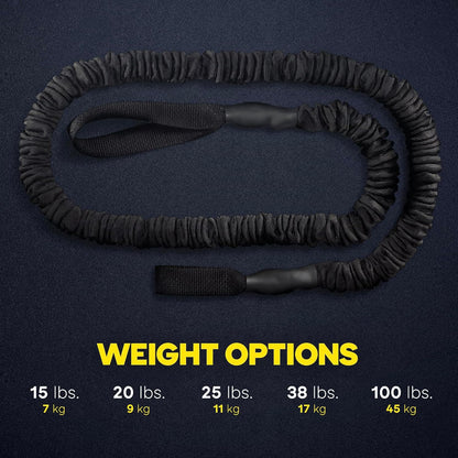 TRX Training Rip Training Resistance-Cord Attachment, Resistance-Training Exercise Equipment for Home Workouts, Bungee Fitness Cord, (Lite), (20 lbs) - PuriLite