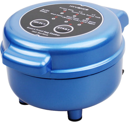 Smart Fried Egg Cooker – Automatic Fried Egg Maker – 6 Egg Modes Sunny Side Up to Fully Cooked – Non-Stick Round Egg Fryer with Auto Power Off & Alarm - PuriLite