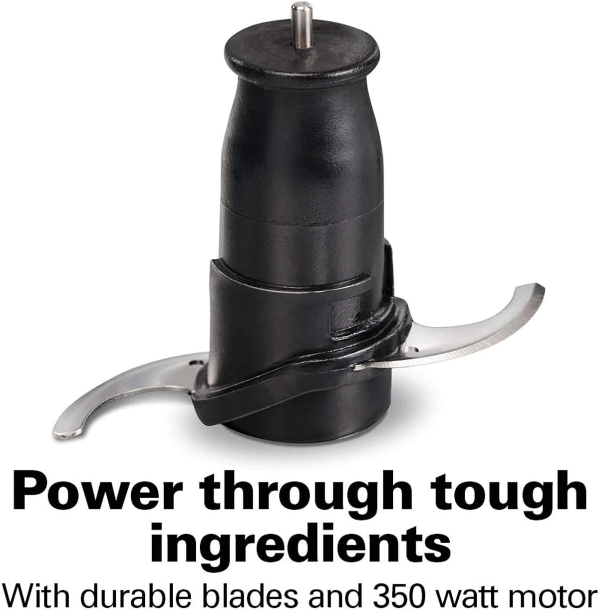 Hamilton Beach Electric Vegetable Chopper & Mini Food Processor, 3-Cup, 350 Watts, for Dicing, Mincing, and Puree, Black (72850G) - PuriLite