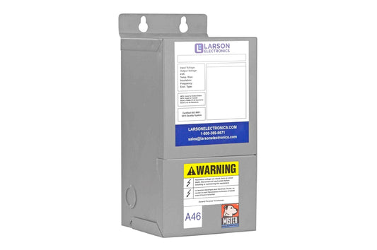 1 Phase Buck & Boost Step-Down Transformer - 230V Primary - 260V Secondary - 7.8 Amps - 50/60Hz - PuriLite