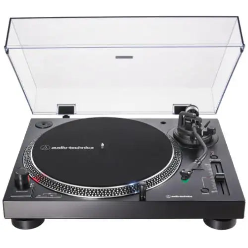Audio Technica 3 Speed Fully Manual Direct Drive Turntable - Black (ATLP120XUSBBK) - PuriLite